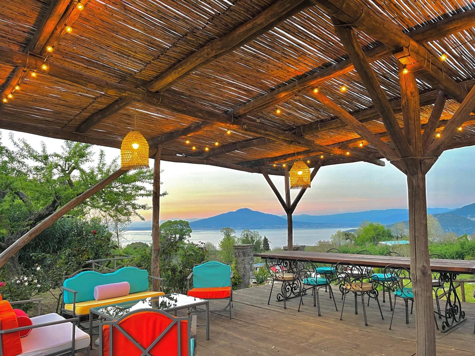 La Dimora 3: Comfort, Garden And Pool Massa Lubrense Exterior foto
